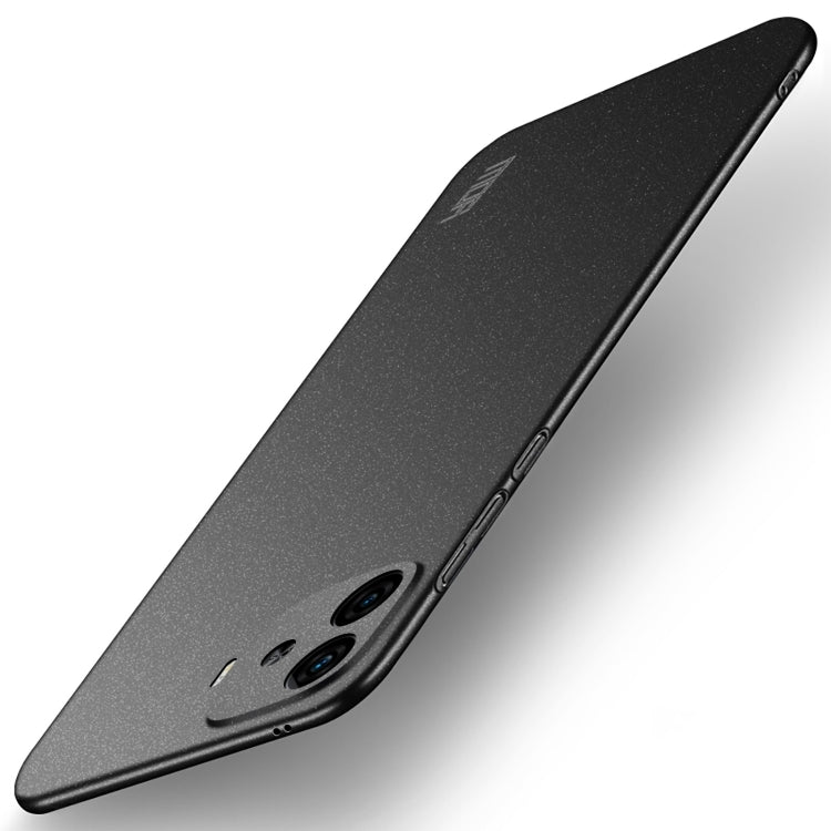 For vivo iQOO Z9 Turbo / iQOO Z9 MOFI Fandun Series Frosted PC Ultra-thin All-inclusive Phone Case(Black) - vivo Cases by MOFI | Online Shopping South Africa | PMC Jewellery | Buy Now Pay Later Mobicred