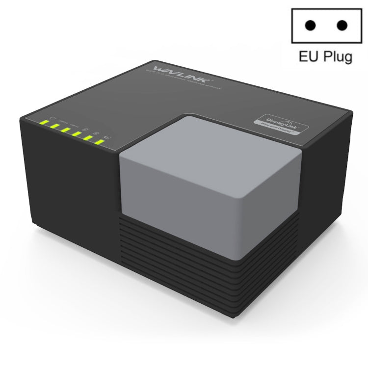 WAVLINK WL-UG39DK3 Fast Charging Gigabit Ethernet Dual Display Video Dock USB 3.0 Hub, Plug:EU Plug -  by WAVLINK | Online Shopping South Africa | PMC Jewellery | Buy Now Pay Later Mobicred