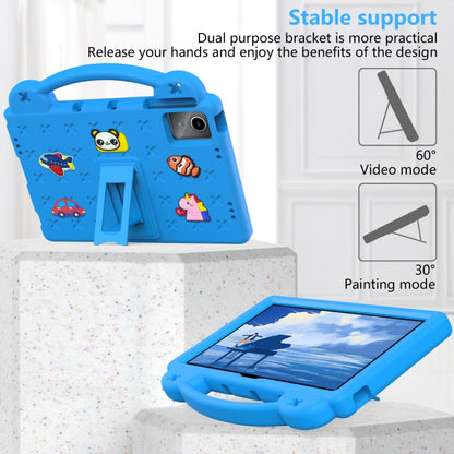 For DOOGEE T30 Pro 11 2023 Handle Kickstand Children EVA Shockproof Tablet Case(Sky Blue) - Others by PMC Jewellery | Online Shopping South Africa | PMC Jewellery | Buy Now Pay Later Mobicred