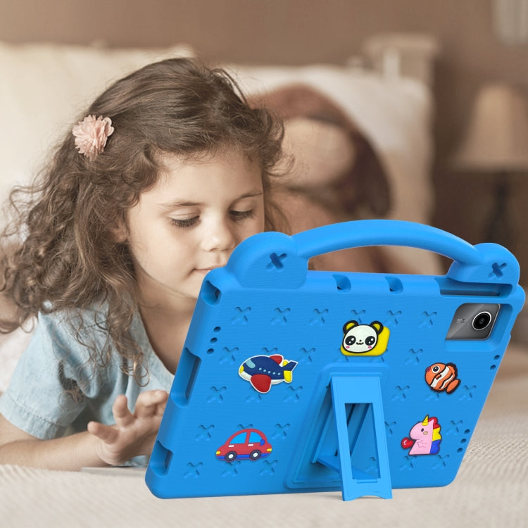 For DOOGEE T30 Pro 11 2023 Handle Kickstand Children EVA Shockproof Tablet Case(Sky Blue) - Others by PMC Jewellery | Online Shopping South Africa | PMC Jewellery | Buy Now Pay Later Mobicred