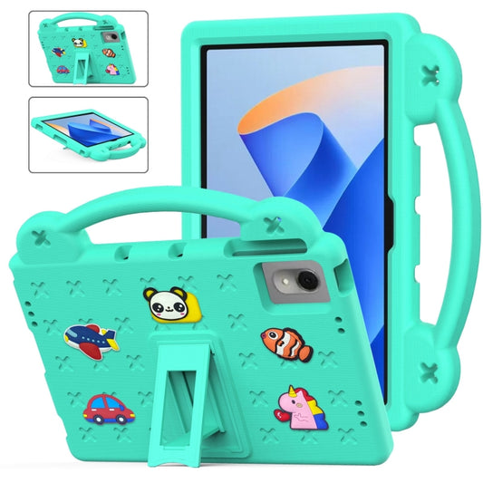 For Huawei MetePad 11 2023 / 2021 Handle Kickstand Children EVA Shockproof Tablet Case(Mint Green) - Huawei by PMC Jewellery | Online Shopping South Africa | PMC Jewellery | Buy Now Pay Later Mobicred