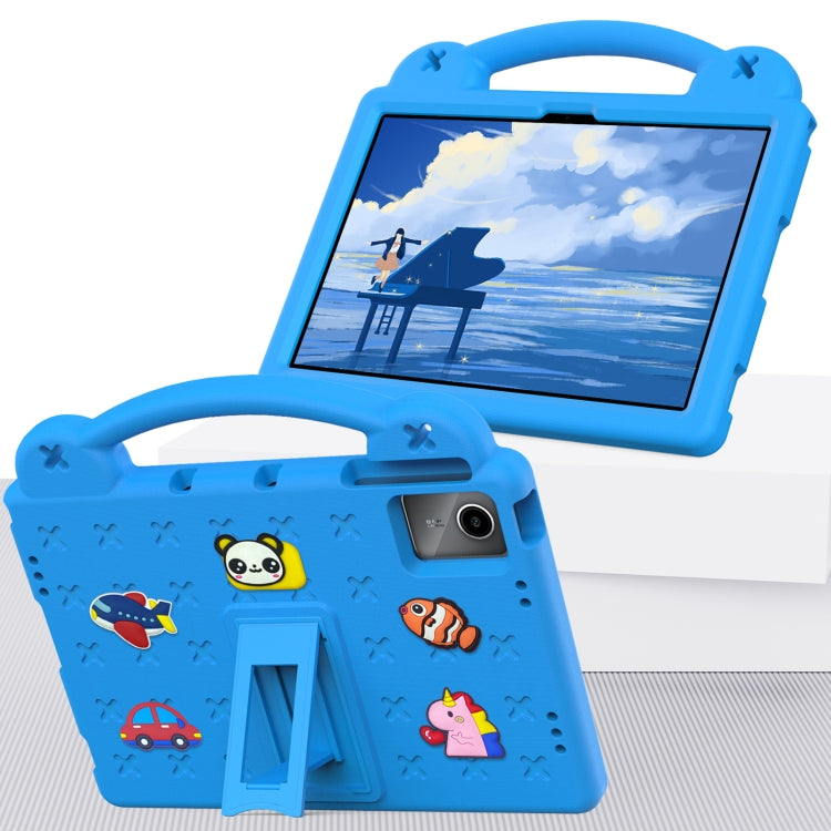 For Huawei MetePad 11 2023 / 2021 Handle Kickstand Children EVA Shockproof Tablet Case(Sky Blue) - Huawei by PMC TechLife | Online Shopping South Africa | PMC TechLife | Buy Now Pay Later Mobicred