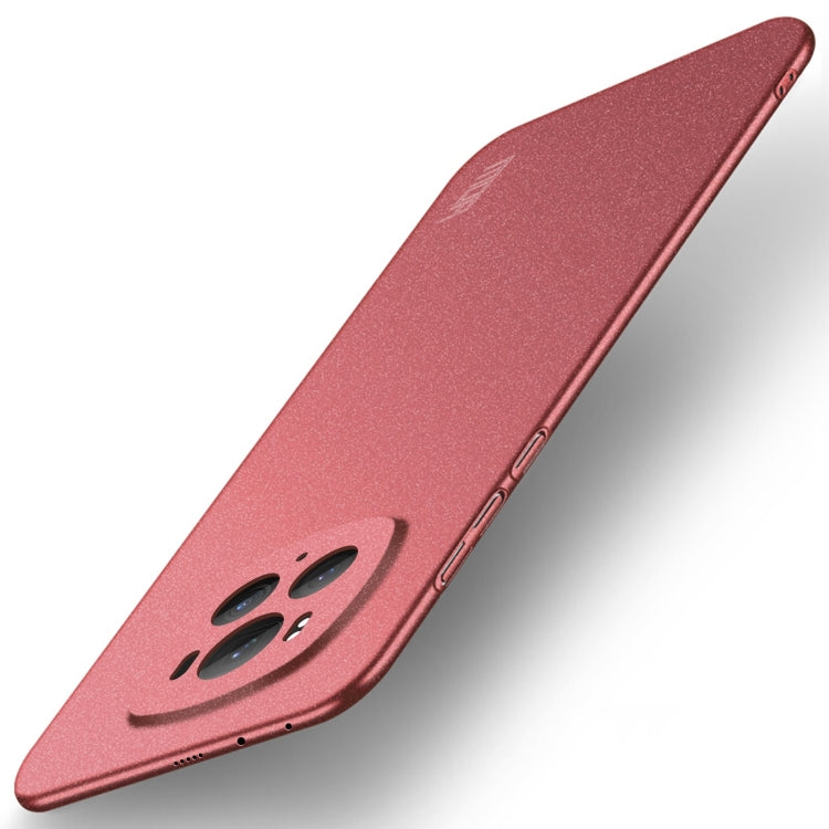 For Honor Magic6 Pro MOFI Fandun Series Frosted PC Ultra-thin All-inclusive Phone Case(Red) - Honor Cases by MOFI | Online Shopping South Africa | PMC Jewellery