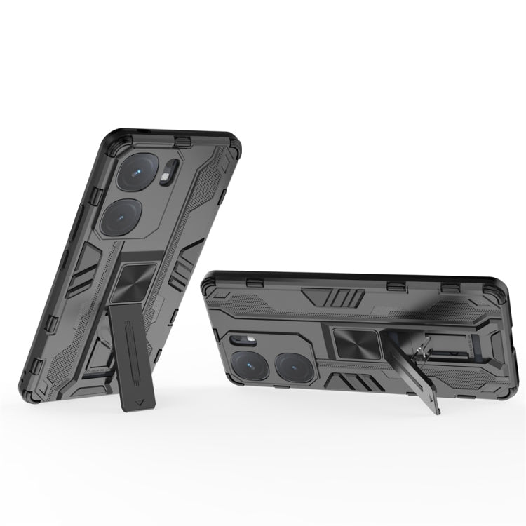 For vivo iQOO Neo9 Pro / Neo9 Supersonic Armor PC Hybrid TPU Phone Case(Black) - iQOO Neo9 Cases by PMC Jewellery | Online Shopping South Africa | PMC Jewellery