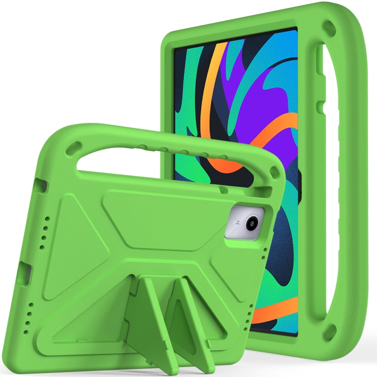 For Lenovo Tab  P12 / Xiaoxin Pad Pro 12.7 Handle EVA Shockproof Tablet Case with Holder(Green) - Lenovo by PMC Jewellery | Online Shopping South Africa | PMC Jewellery | Buy Now Pay Later Mobicred