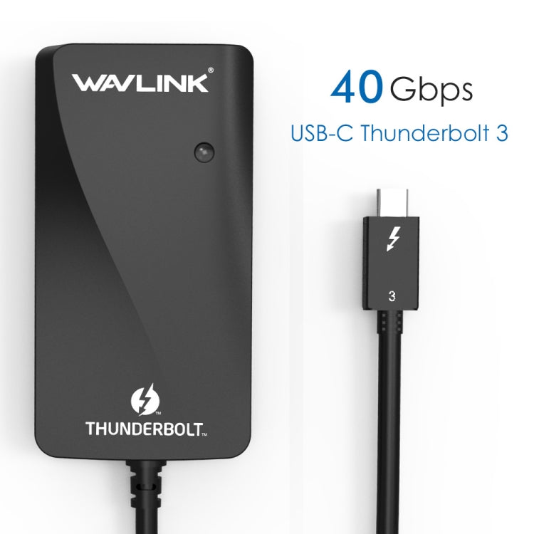 WAVLINK WL-UTA01H Type-C Thunderbolt 3 to Dual HDMI Multi-Screen Extender Splitter Adapter - Converter by WAVLINK | Online Shopping South Africa | PMC Jewellery | Buy Now Pay Later Mobicred