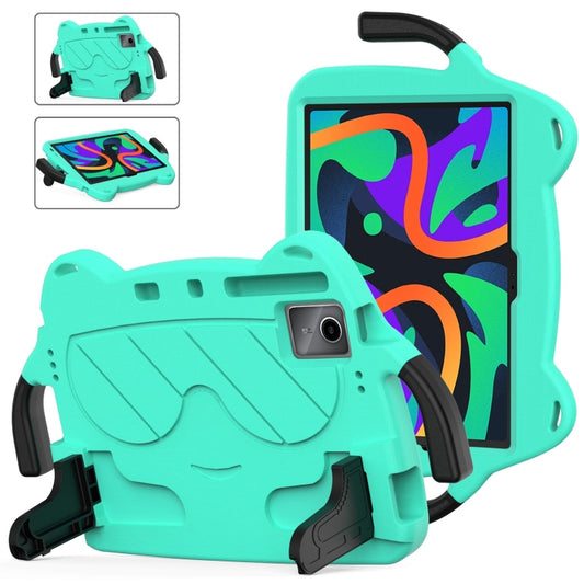 For Lenovo Xiaoxin Pad 2024/Tab M11 Ice Baby EVA Shockproof Hard PC Tablet Case(Mint Green+Black) - Lenovo by PMC Jewellery | Online Shopping South Africa | PMC Jewellery | Buy Now Pay Later Mobicred