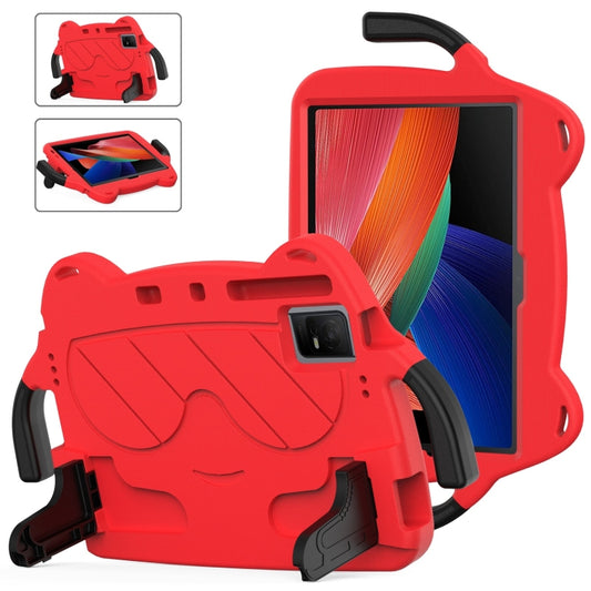 For TCL Tab 11 9466x3 Ice Baby EVA Shockproof Hard PC Tablet Case(Red+Black) - Others by PMC Jewellery | Online Shopping South Africa | PMC Jewellery | Buy Now Pay Later Mobicred