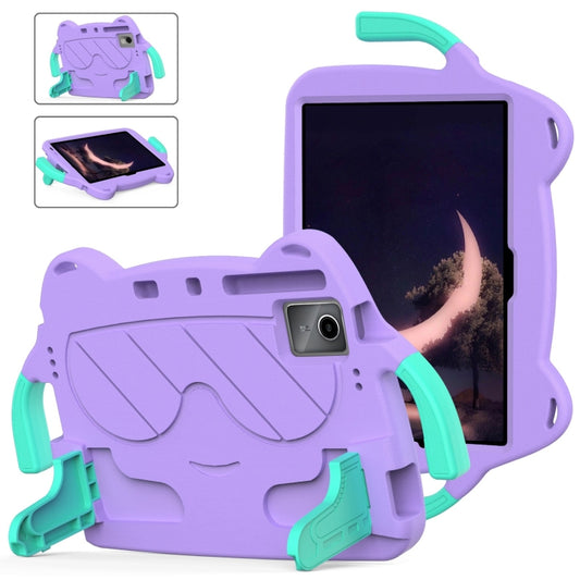 For Onn Tbspg 100110027 2023 Ice Baby EVA Shockproof Hard PC Tablet Case(Light Purple+Mint Green) - Others by PMC Jewellery | Online Shopping South Africa | PMC Jewellery | Buy Now Pay Later Mobicred