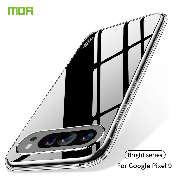 For Google Pixel 9 MOFI Ming Series Transparent Ultra-thin TPU Phone Case(Transparent) - Google Cases by MOFI | Online Shopping South Africa | PMC Jewellery