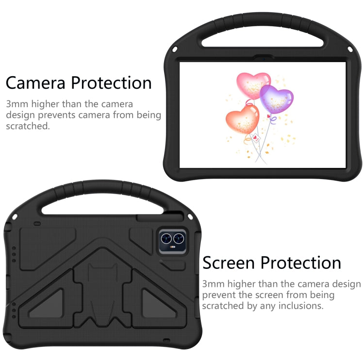 For Teclast M50 HD 10.1 / M50 Pro EVA Shockproof Tablet Case with Holder(Black) - Others by PMC TechLife | Online Shopping South Africa | PMC TechLife | Buy Now Pay Later Mobicred