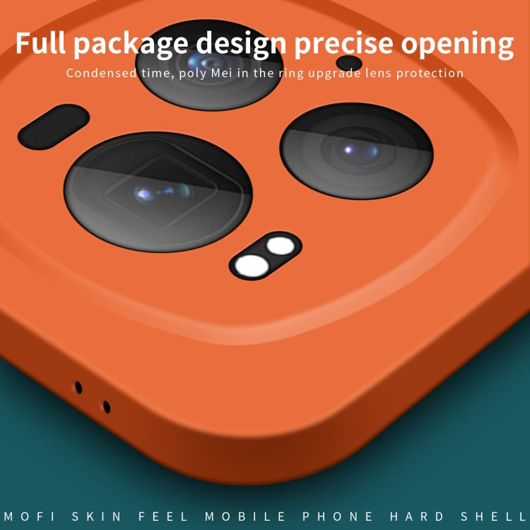 For Honor Magic6 Pro MOFI Qin Series Skin Feel All-inclusive PC Phone Case(Orange) - Honor Cases by MOFI | Online Shopping South Africa | PMC TechLife | Buy Now Pay Later Mobicred