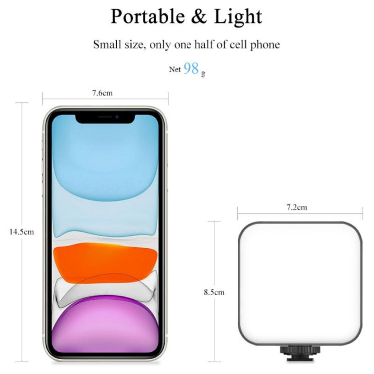 VLOGLITE W64 For Live Broadcast / Video Conference Dimmable LED Fill Light -  by VLOGLITE | Online Shopping South Africa | PMC TechLife | Buy Now Pay Later Mobicred