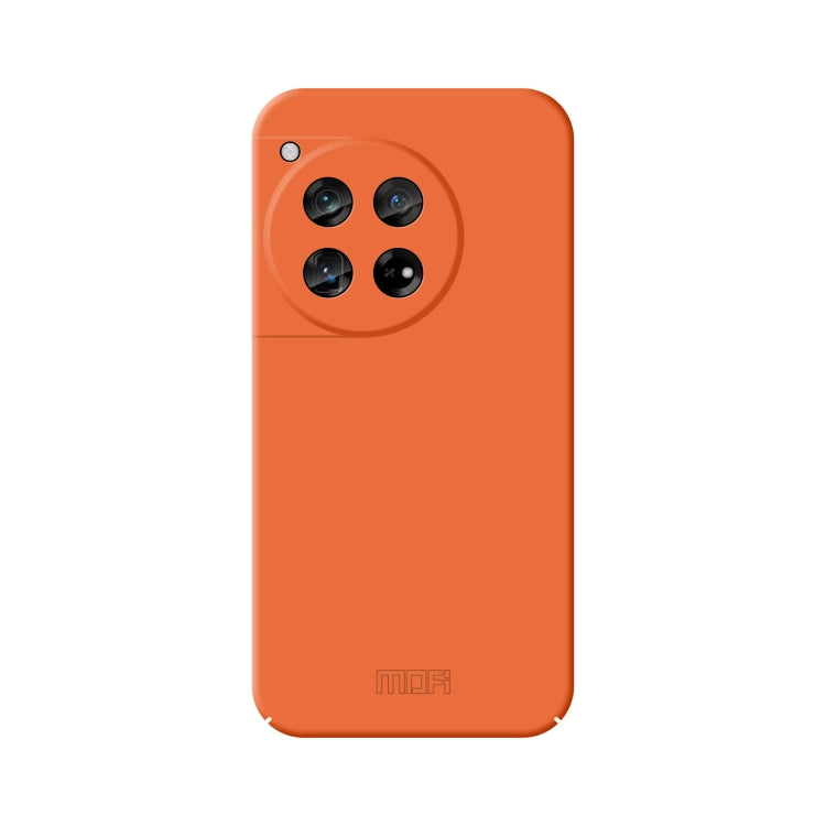 For OnePlus 12 MOFI Qin Series Skin Feel All-inclusive PC Phone Case(Orange) - OnePlus Cases by MOFI | Online Shopping South Africa | PMC Jewellery