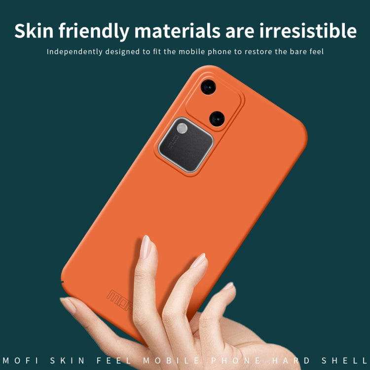 For vivo S18 MOFI Qin Series Skin Feel All-inclusive PC Phone Case(Green) - S18 Cases by MOFI | Online Shopping South Africa | PMC Jewellery