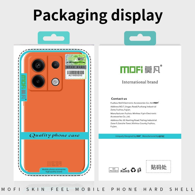 For vivo S18 MOFI Qin Series Skin Feel All-inclusive PC Phone Case(Green) - S18 Cases by MOFI | Online Shopping South Africa | PMC Jewellery