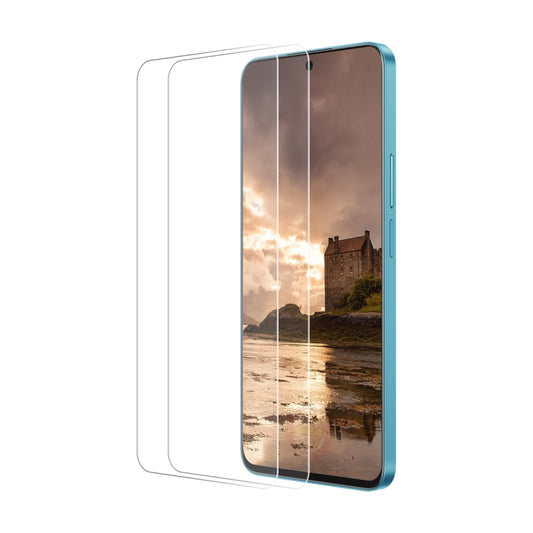For OPPO A79 2pcs ENKAY 9H Big Arc Edge High Aluminum-silicon Tempered Glass Film - OPPO Tempered Glass by ENKAY | Online Shopping South Africa | PMC Jewellery