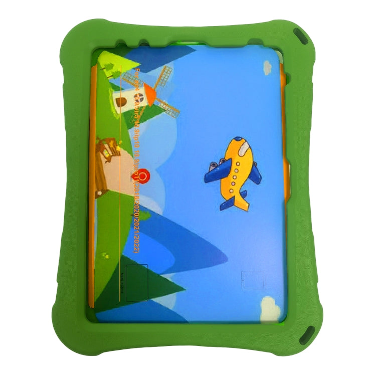 For iPad Pro 11 2024 360 Rotation Aircraft Holder EVA Shockproof Tablet Case(Green) - iPad Pro 11 2024 Cases by PMC TechLife | Online Shopping South Africa | PMC TechLife | Buy Now Pay Later Mobicred