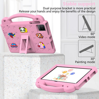 For Blackview Oscal Pad 15 2023 10.36/Tab 11 Handle Kickstand Children EVA Shockproof Tablet Case(Pink) - Others by PMC Jewellery | Online Shopping South Africa | PMC Jewellery