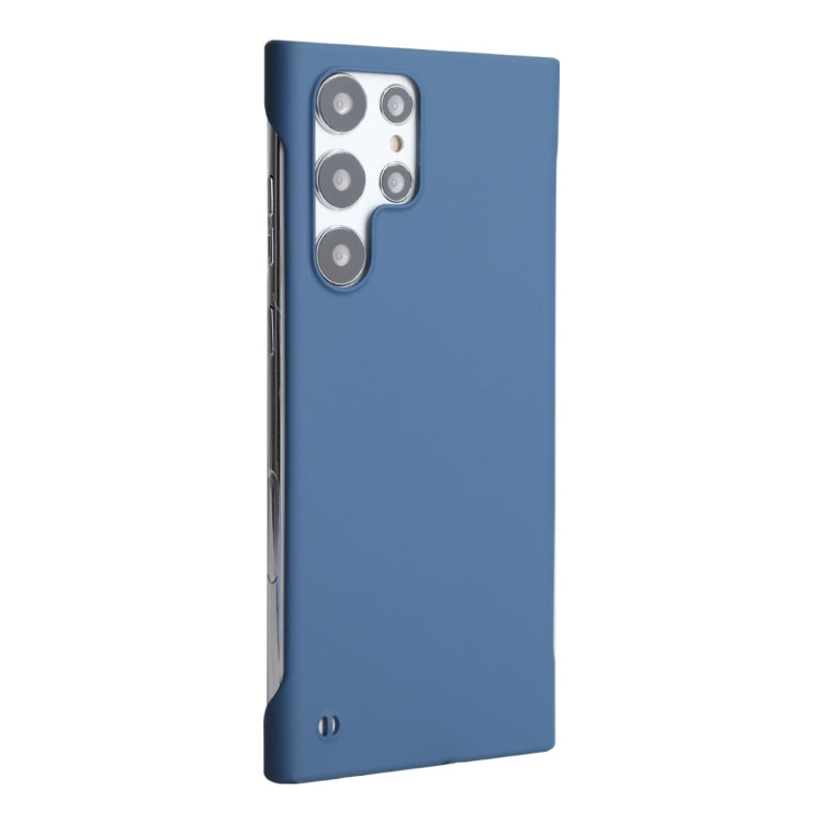 For Samsung Galaxy S24 Ultra 5G ENKAY Matte Frameless Hard PC Case(Dark Blue) - Galaxy S24 Ultra 5G Cases by ENKAY | Online Shopping South Africa | PMC Jewellery | Buy Now Pay Later Mobicred