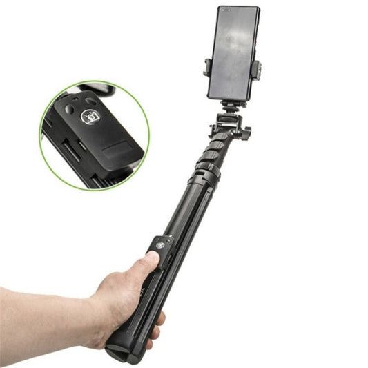 YUNTENG VCT-91666 Bluetooth Selfie Stick Camera Phone Holder Extendable Tripod Stand - Tripods by YUNTENG | Online Shopping South Africa | PMC Jewellery | Buy Now Pay Later Mobicred