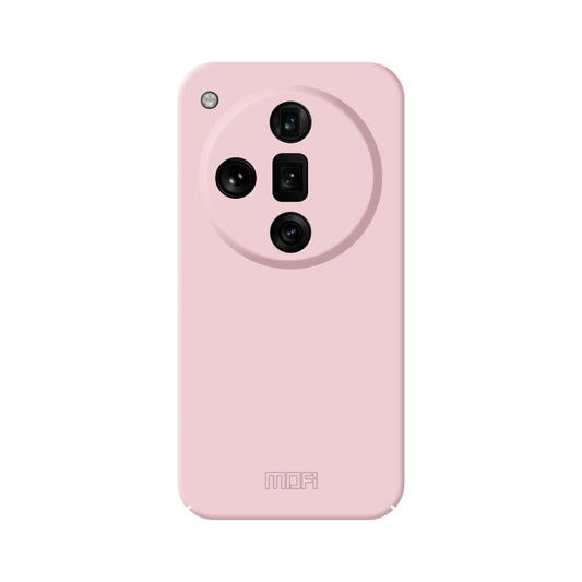 For OPPO Find X7 MOFI Qin Series Skin Feel All-inclusive PC Phone Case(Pink) - Find X7 Cases by MOFI | Online Shopping South Africa | PMC Jewellery