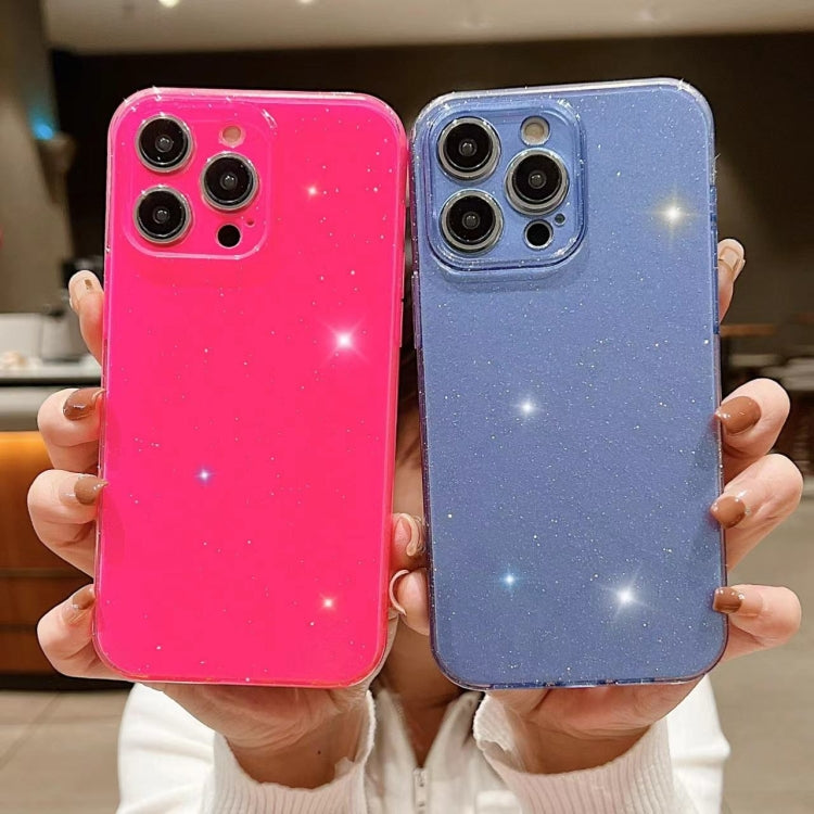 For iPhone 16 Pro Max Jelly Glitter Solid Color TPU Phone Case(Yellow) - iPhone 16 Pro Max Cases by PMC TechLife | Online Shopping South Africa | PMC TechLife | Buy Now Pay Later Mobicred