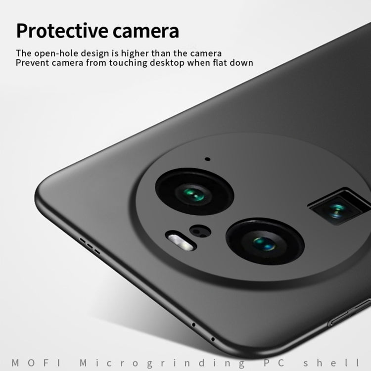 For OPPO Find X6 Pro MOFI Micro-Frosted PC Ultra-thin Hard Phone Case(Blue) - OPPO Cases by MOFI | Online Shopping South Africa | PMC TechLife