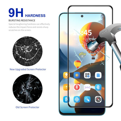 For OPPO Reno11 F 10pcs ENKAY Full Glue High Aluminum-silicon Tempered Glass Film - Reno11 F Tempered Glass by ENKAY | Online Shopping South Africa | PMC Jewellery | Buy Now Pay Later Mobicred