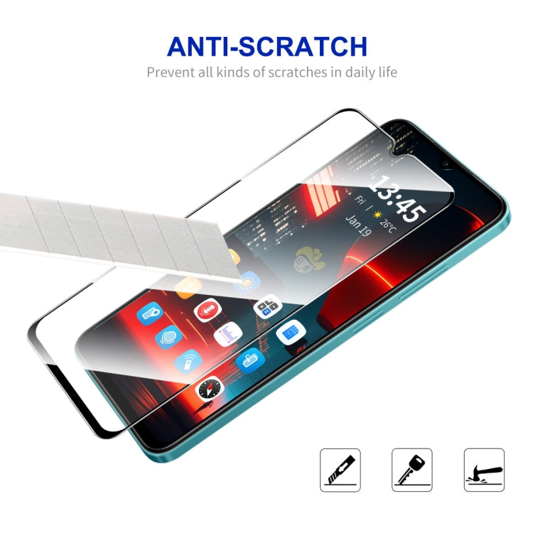 For Tecno Spark 10 / 10 5G 5pcs ENKAY Full Glue High Aluminum-silicon Tempered Glass Film - Tecno Tempered Glass by ENKAY | Online Shopping South Africa | PMC Jewellery | Buy Now Pay Later Mobicred