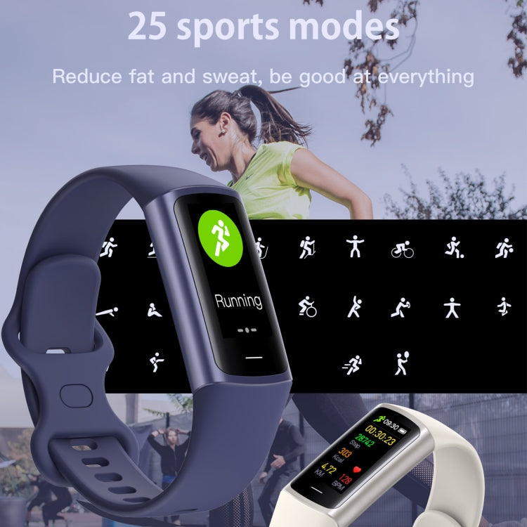 C68L IP67 Waterproof Smart Bracelet Sport Fitness Tracker(White) - Smart Wristbands by PMC Jewellery | Online Shopping South Africa | PMC Jewellery