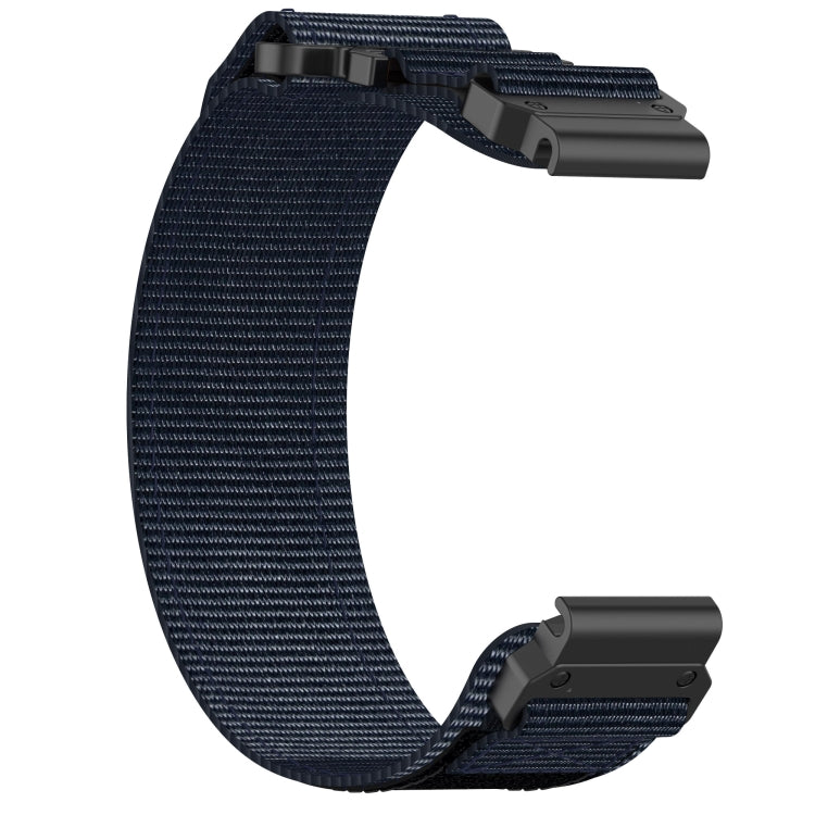 For Garmin Forerunner 965 22mm Nylon Hook And Loop Fastener Watch Band(Blue) - free shipping - PMC TechLife - Order now!