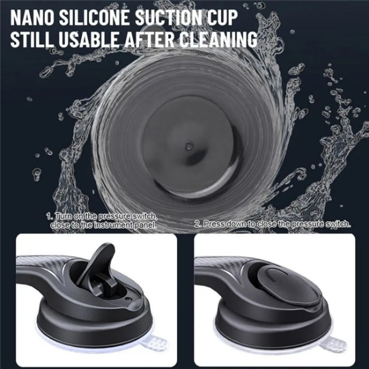 ES25 Nano Silicone Suction Cup Mount Car Dashboard / Windshield Phone Holder - Car Holders by PMC Jewellery | Online Shopping South Africa | PMC Jewellery | Buy Now Pay Later Mobicred