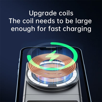 A7 Transparent Phone Charging Dock 15W Magnetic Wireless Charger for Tesla Model 3 / Y - Car Charger by PMC Jewellery | Online Shopping South Africa | PMC Jewellery | Buy Now Pay Later Mobicred