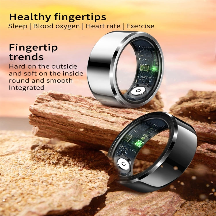 R6 SIZE 9 Smart Ring, Support Heart Rate / Blood Oxygen / Sleep Monitoring(Black) - Smart Rings / Smart Telephones by PMC Jewellery | Online Shopping South Africa | PMC Jewellery | Buy Now Pay Later Mobicred