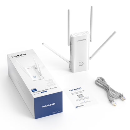 Wavlink WN583AX3 AX3000 Dual Band WiFi Repeater/AP/Router/Mesh Mode WiFi Extender, Plug:AU Plug - Wireless Routers by WAVLINK | Online Shopping South Africa | PMC Jewellery | Buy Now Pay Later Mobicred