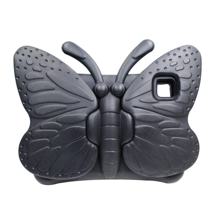 For iPad Pro 11 2024 Butterfly Bracket Kids EVA Shockproof Tablet Case(Black) - iPad Pro 11 2024 Cases by PMC TechLife | Online Shopping South Africa | PMC TechLife | Buy Now Pay Later Mobicred