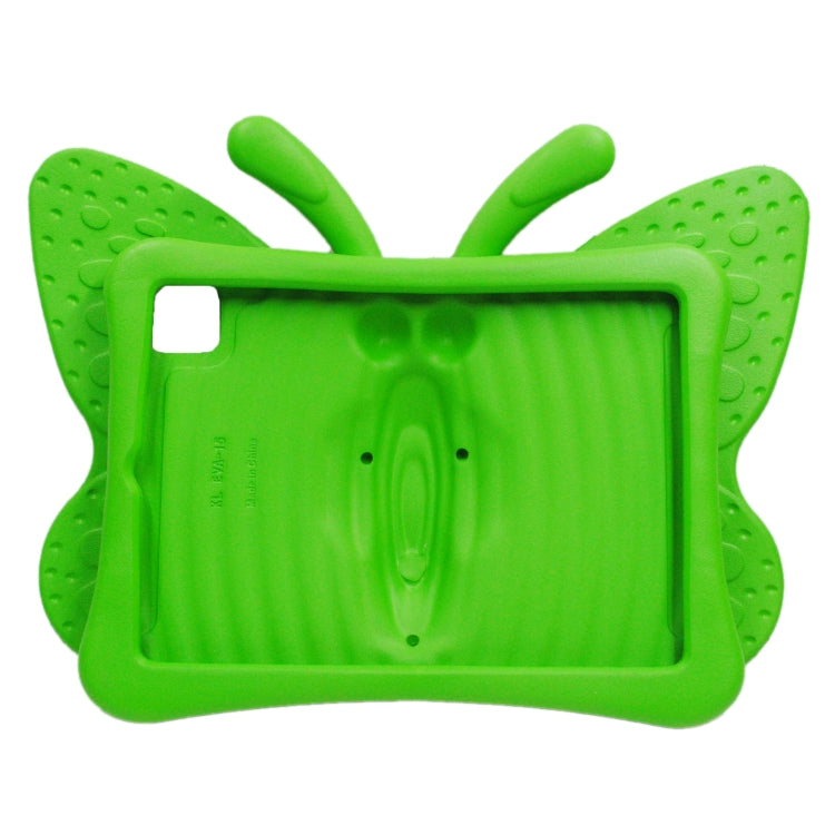 For iPad Pro 11 2024 Butterfly Bracket Kids EVA Shockproof Tablet Case(Green) - iPad Pro 11 2024 Cases by PMC Jewellery | Online Shopping South Africa | PMC Jewellery | Buy Now Pay Later Mobicred