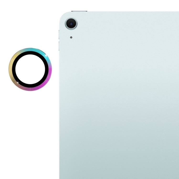 For iPad Air 11 / 13 2024 ENKAY Hat-Prince 9H Rear Camera Lens Aluminium Alloy Tempered Glass Film(Colorful) - iPad Air 13 2024 Tempered Glass by ENKAY | Online Shopping South Africa | PMC Jewellery | Buy Now Pay Later Mobicred