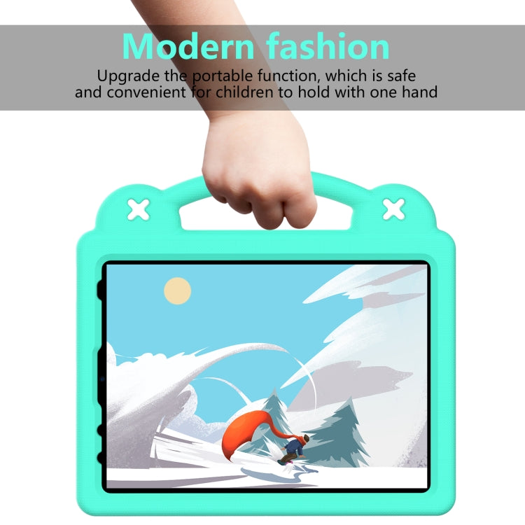 For  iPad Pro 11 2024 Handle Kickstand Children EVA Shockproof Tablet Case(Mint Green) - iPad Pro 11 2024 Cases by PMC TechLife | Online Shopping South Africa | PMC TechLife | Buy Now Pay Later Mobicred