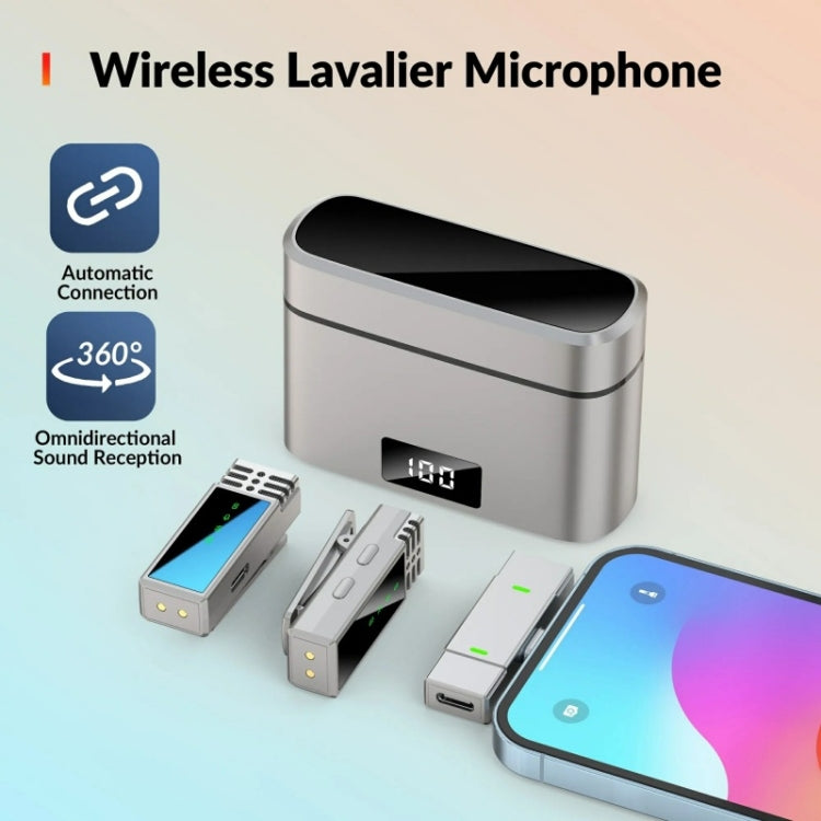 JMARY MW-15 For iPhone / iPad 2.4G Lavalier Wireless Microphone - Microphone by Jmary | Online Shopping South Africa | PMC Jewellery | Buy Now Pay Later Mobicred