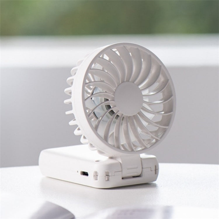 F458 With Neck Rope Summer 3 Speeds Adjustable Foldable Mini Handheld Fan(Purple) - Electric Fans by PMC TechLife | Online Shopping South Africa | PMC TechLife | Buy Now Pay Later Mobicred