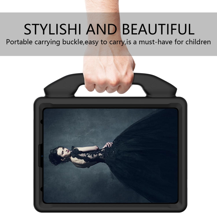 For iPad Pro 11 2024 Children EVA Shockproof Tablet Case with Thumb Bracket(Black) - iPad Pro 11 2024 Cases by PMC TechLife | Online Shopping South Africa | PMC TechLife | Buy Now Pay Later Mobicred