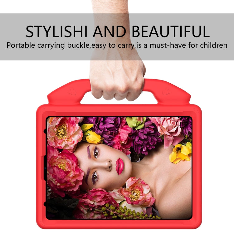 For iPad Pro 11 2024 Children EVA Shockproof Tablet Case with Thumb Bracket(Red) - iPad Pro 11 2024 Cases by PMC Jewellery | Online Shopping South Africa | PMC Jewellery | Buy Now Pay Later Mobicred