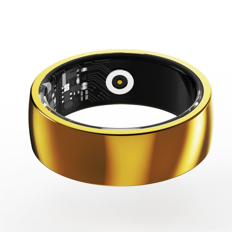 R09M SIZE 18 Smart Ring, Support Health Monitoring / Care For Families(Gold) - Smart Rings / Smart Telephones by PMC Jewellery | Online Shopping South Africa | PMC Jewellery | Buy Now Pay Later Mobicred