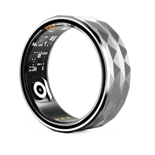 R12M SIZE 20 Smart Ring, Support Health Monitoring / Multiple Exercise Modes(Silver) - Smart Rings / Smart Telephones by PMC Jewellery | Online Shopping South Africa | PMC Jewellery | Buy Now Pay Later Mobicred