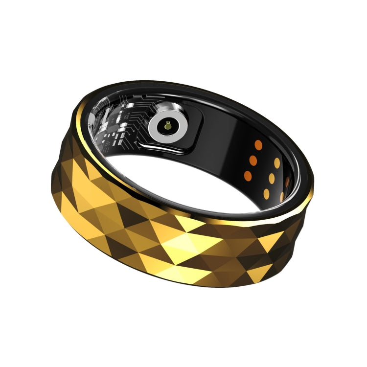 R12M SIZE 22 Smart Ring, Support Health Monitoring / Multiple Exercise Modes(Gold) - Smart Rings / Smart Telephones by PMC Jewellery | Online Shopping South Africa | PMC Jewellery | Buy Now Pay Later Mobicred