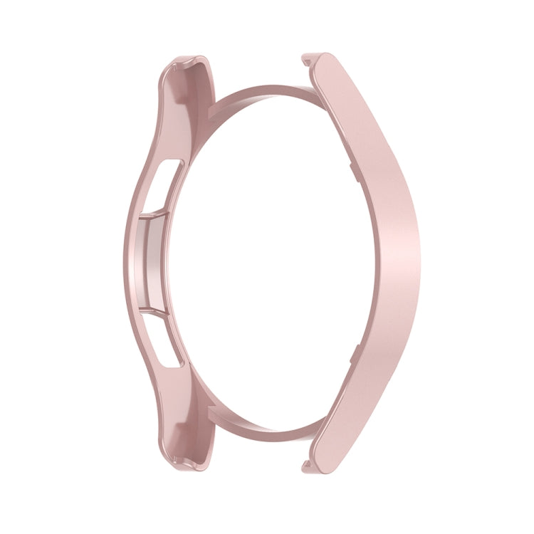 For Samsung Galaxy Watch FE 40mm Half Pack Hollow PC Watch Protective Case(Rose Gold) - Watch Cases by PMC TechLife | Online Shopping South Africa | PMC TechLife | Buy Now Pay Later Mobicred