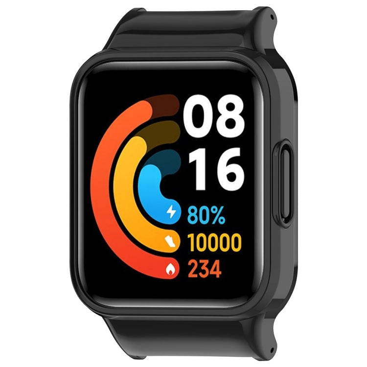 For Redmi Watch 3 Half Pack PC Watch Protective Case(Black) - Watch Cases by PMC TechLife | Online Shopping South Africa | PMC TechLife | Buy Now Pay Later Mobicred
