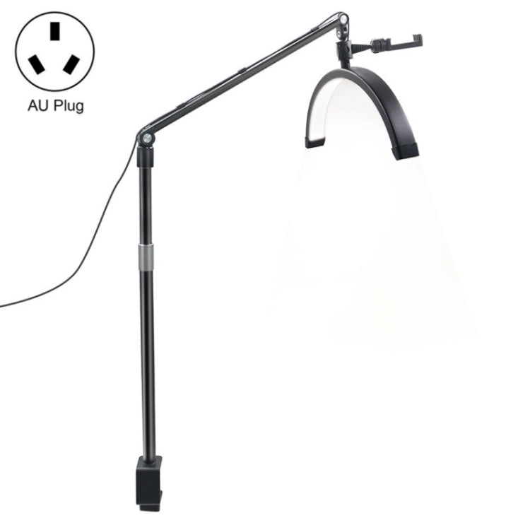 D-M30X 23 inch Half Moon Shape Beauty Manicure Lamp Curved Fill Light, Plug:AU Plug - Selfie Light by PMC Jewellery | Online Shopping South Africa | PMC Jewellery | Buy Now Pay Later Mobicred